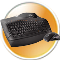 Компьютерная клавиатура и мышь